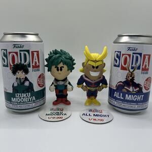 Funko Pop! Soda Lot Of 2/Izuku Midoriya & All Might‎